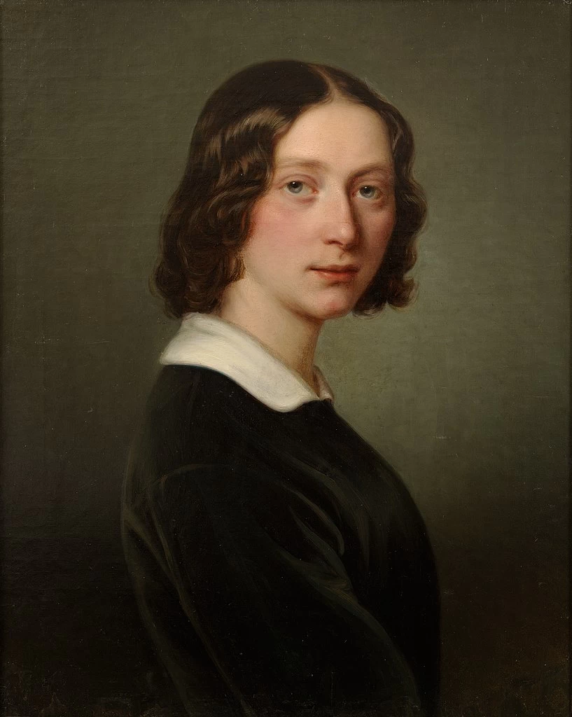 Julie Wilhelmine Hagen - Schwarz, Ritratto di Marie Berger, Lattneri, Tartu Art Museum's painting collection
